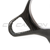 BMW Gxx M Car Carbon Fibre Steering Wheel Trim - Heating + Acc - view 5