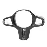 BMW Gxx M Car Carbon Fibre Steering Wheel Trim - Heating