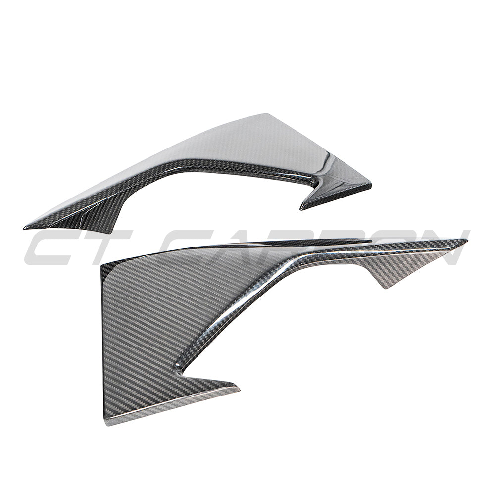 BMW M2 F87 N55 (OG) Carbon Fibre Front Bumper Corners - view 6