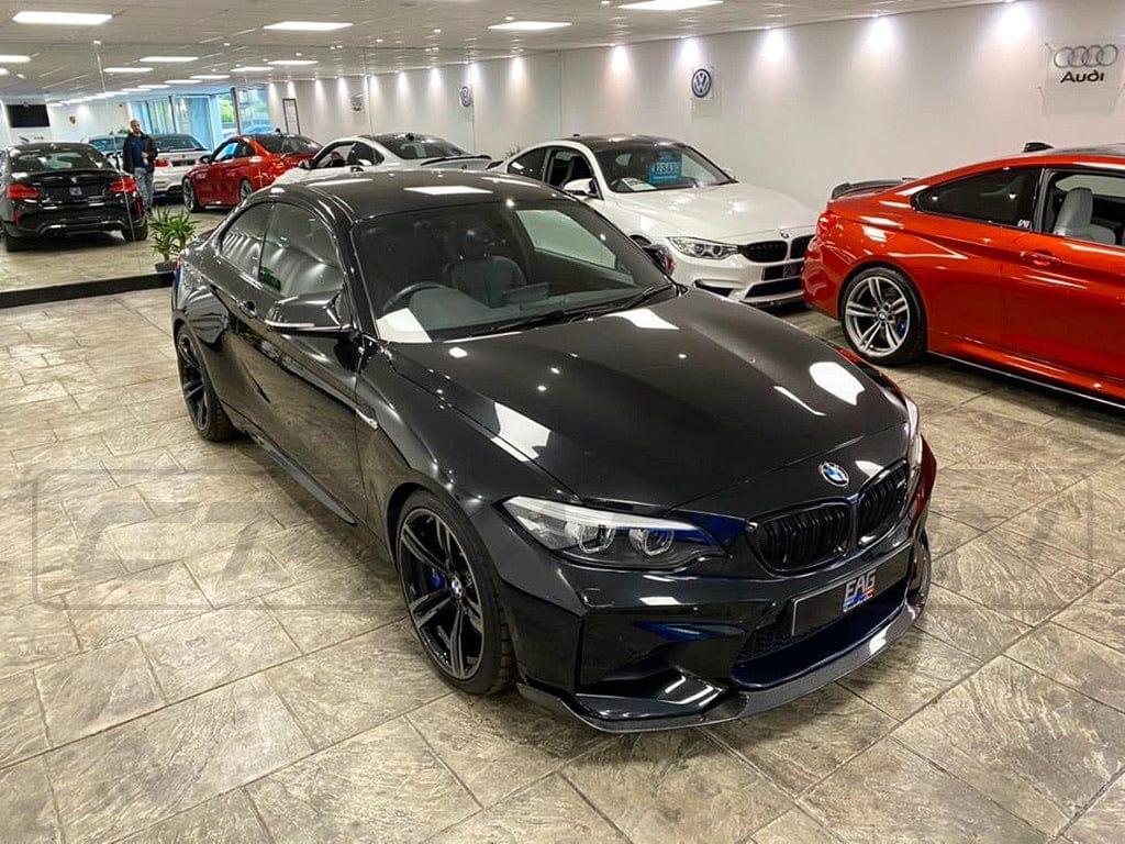 BMW M2 F87 N55 OG Carbon Fibre Splitter - V4 - view 2