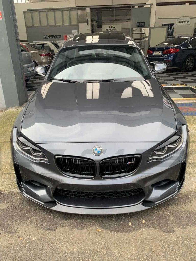 BMW M2 F87 N55 OG Carbon Fibre Splitter - V4 - view 4