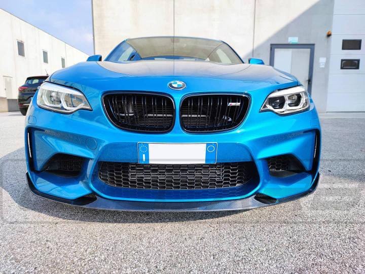 BMW M2 F87 N55 OG Carbon Fibre Splitter - V4 - view 5