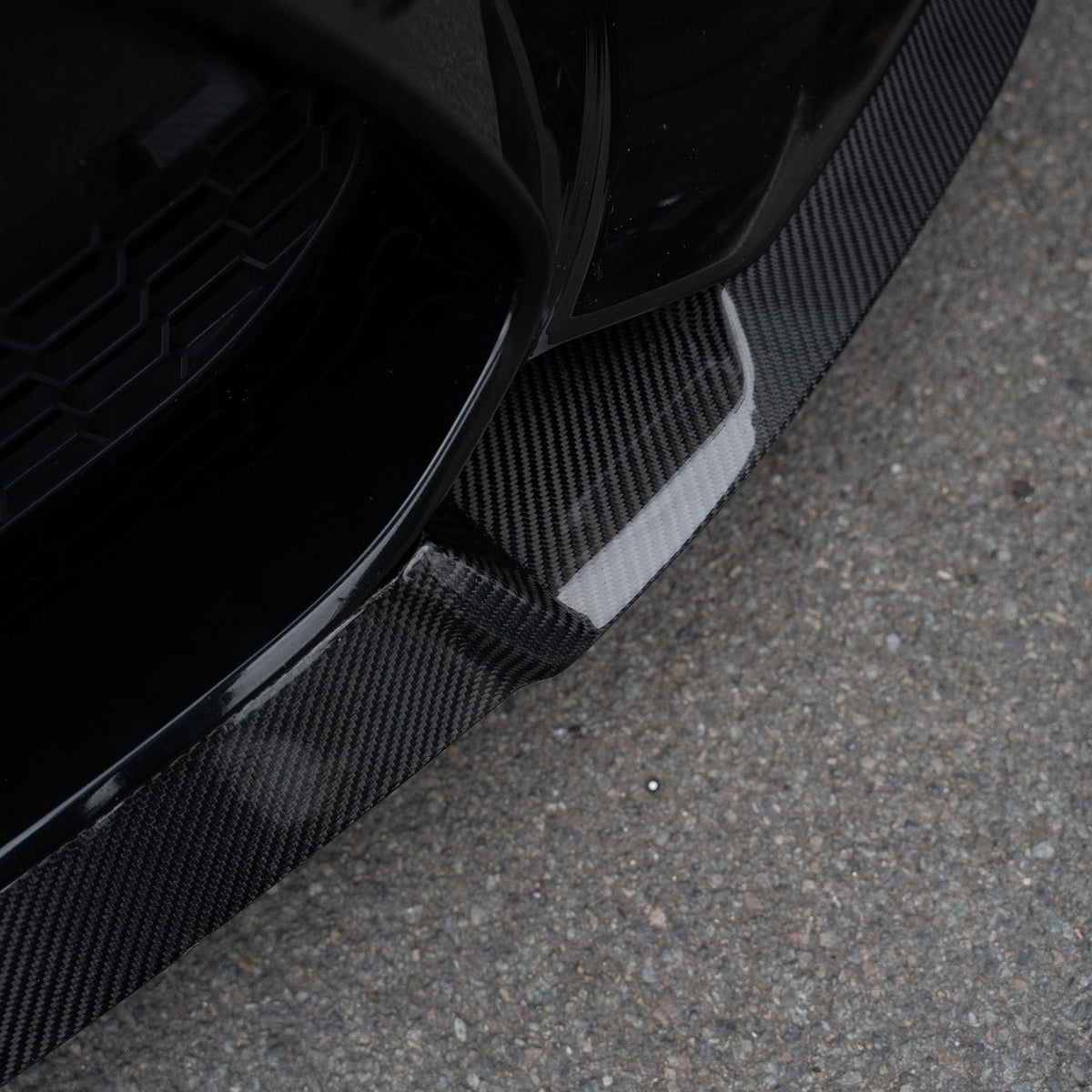 BMW M2 F87 N55(OG) 2015-2017 Carbon Fibre Splitter - V2 - view 11