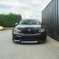 BMW M2 F87 N55(OG) 2015-2017 Carbon Fibre Splitter - V2 - view 12