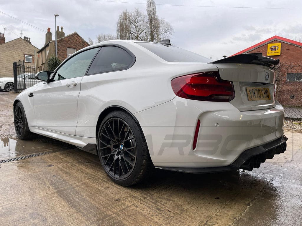 BMW M2 / M2C F87 Carbon Fibre Diffuser - V3 - view 5