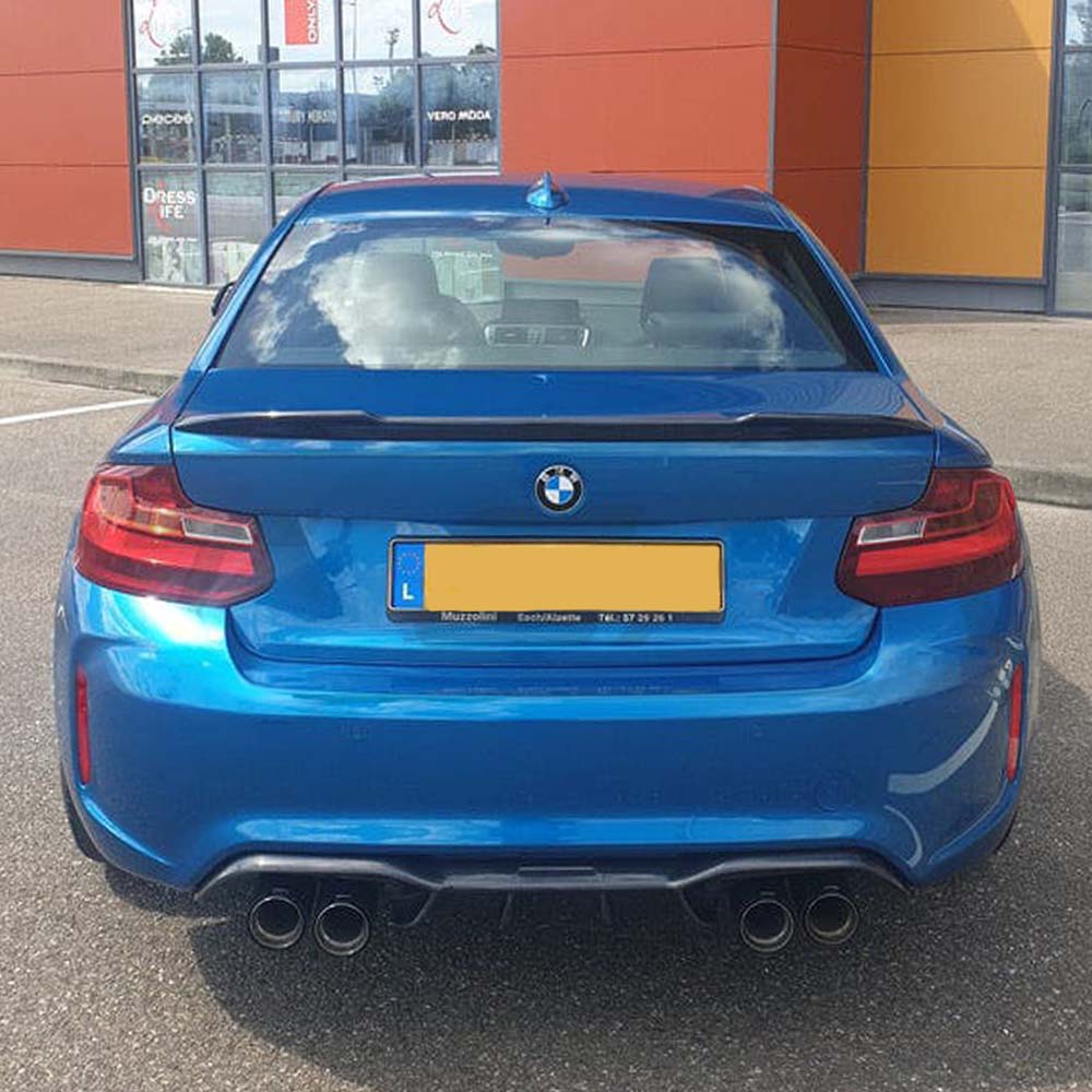 BMW M2/M2C F87 Carbon Fibre Diffuser - V1 - view 5