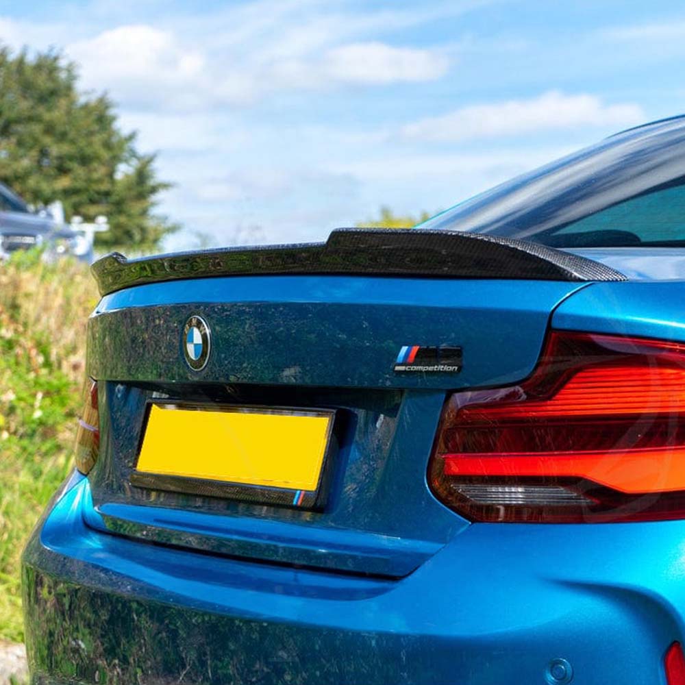 BMW M2 / M2C F87 & F22 2 Series Carbon Fibre Spoiler - V5 - view 2