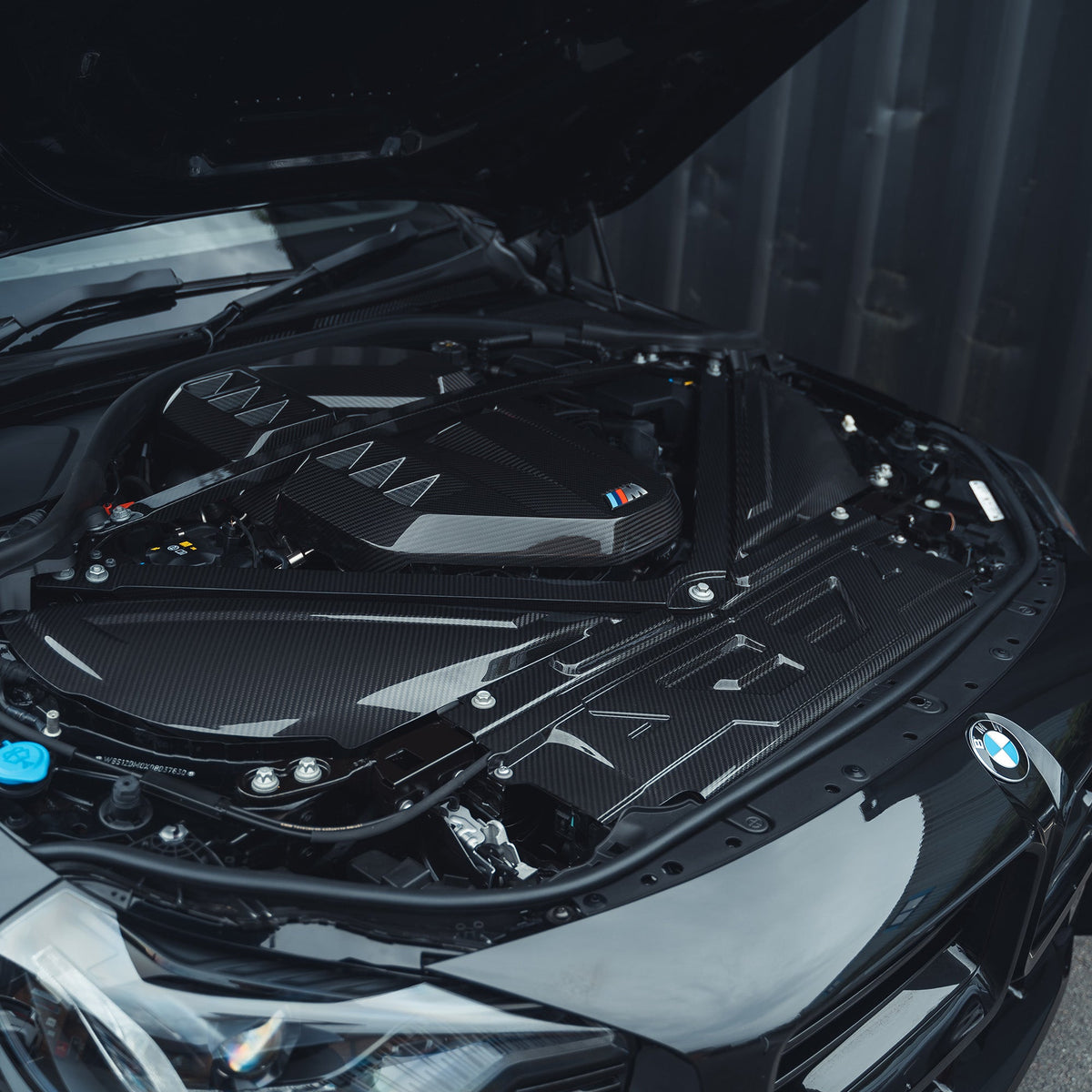 BMW M2 M3 & M4 G87/G80/G81/G82/G83 Carbon Fibre Slam Panel Cover - view 2