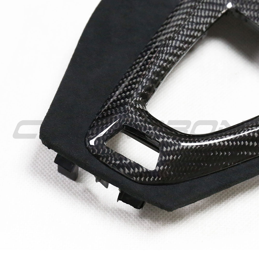 BMW M2C F87 Alcantara & Carbon Shifter Surround (rhd) - view 3
