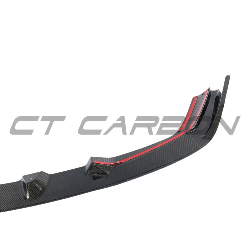 BMW M2C F87 2016-2021 Carbon Fibre Splitter - V2 - view 12
