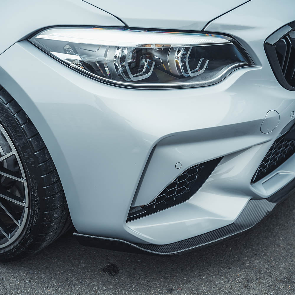 BMW M2C F87 Carbon Fibre Splitter - V4 - view 3