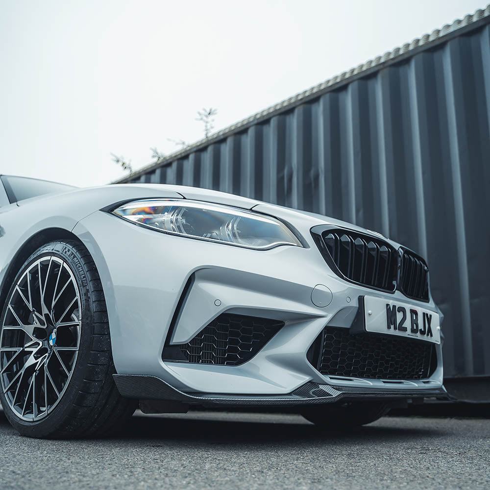BMW M2C F87 Carbon Fibre Splitter - V4 - view 5