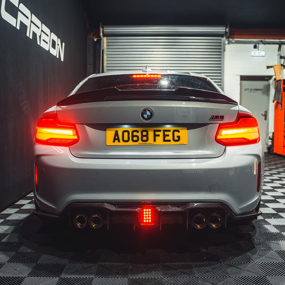 BMW M2/M2C F87 Carbon Fibre Diffuser - V6 - view 11