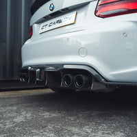 BMW M2/M2C F87 Carbon Fibre Diffuser - V6 - view 5