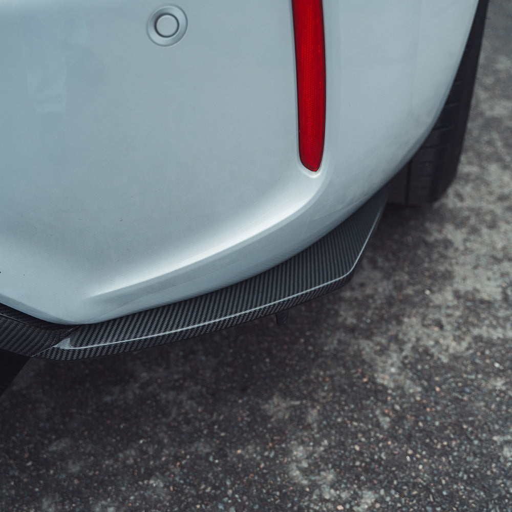 BMW M2/M2C F87 Carbon Fibre Diffuser - V6 - view 7