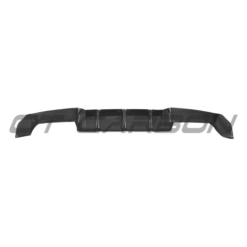 BMW M2/M2C F87 Carbon Fibre Diffuser - V2 - view 7