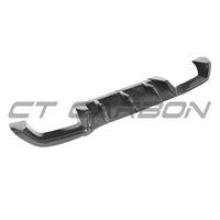 BMW M2/M2C F87 Carbon Fibre Diffuser - V2 - view 8
