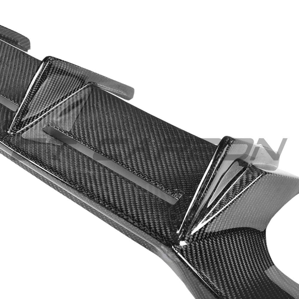 BMW M2/M2C F87 Carbon Fibre Diffuser - V4 - view 12