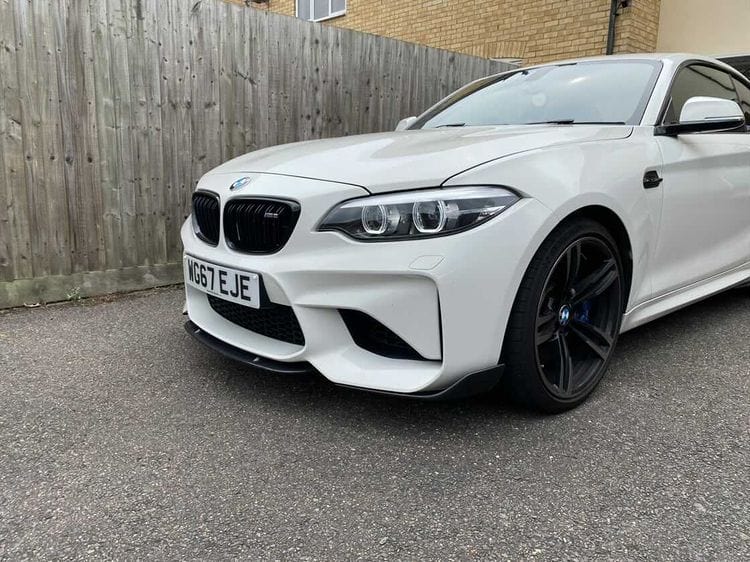 BMW M2/M2C F87 Carbon Fibre Middle Splitter - V5 - view 4