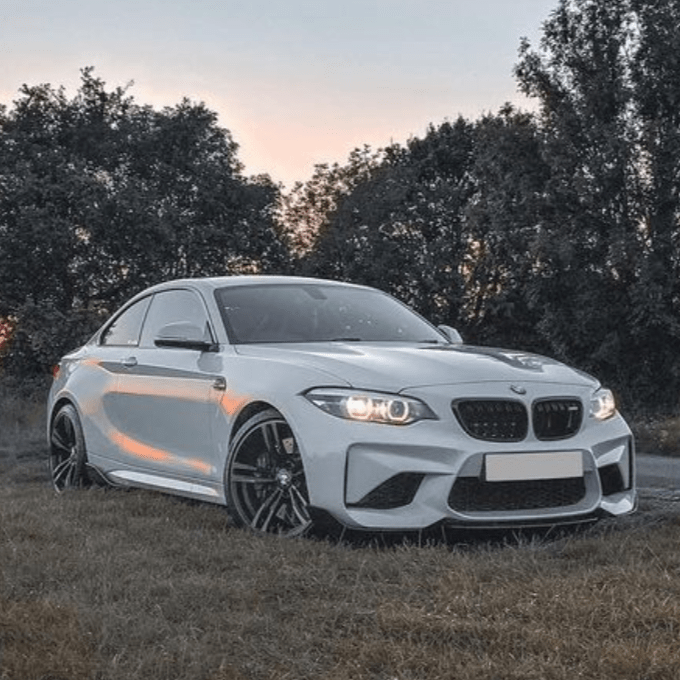 BMW M2/M2C F87 Carbon Fibre Middle Splitter - V5 - view 5