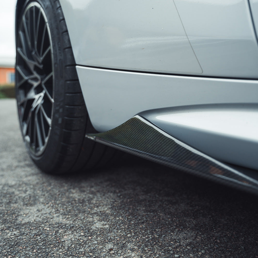 BMW M2/M2C F87 Carbon Fibre Side Skirts - V2 - view 2