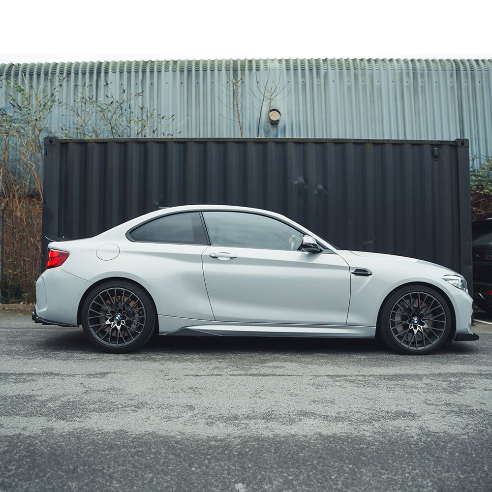BMW M2/M2C F87 Carbon Fibre Side Skirts - V2 - view 4