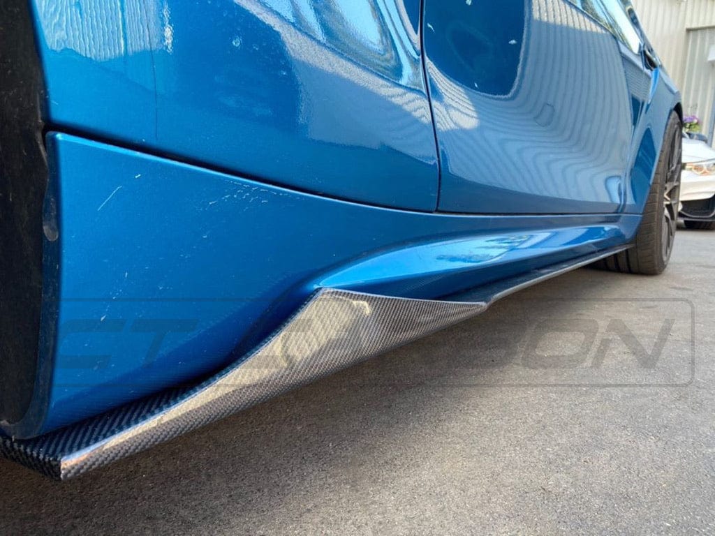 BMW M2/M2C F87 Carbon Fibre Side Skirts - V2 - view 6