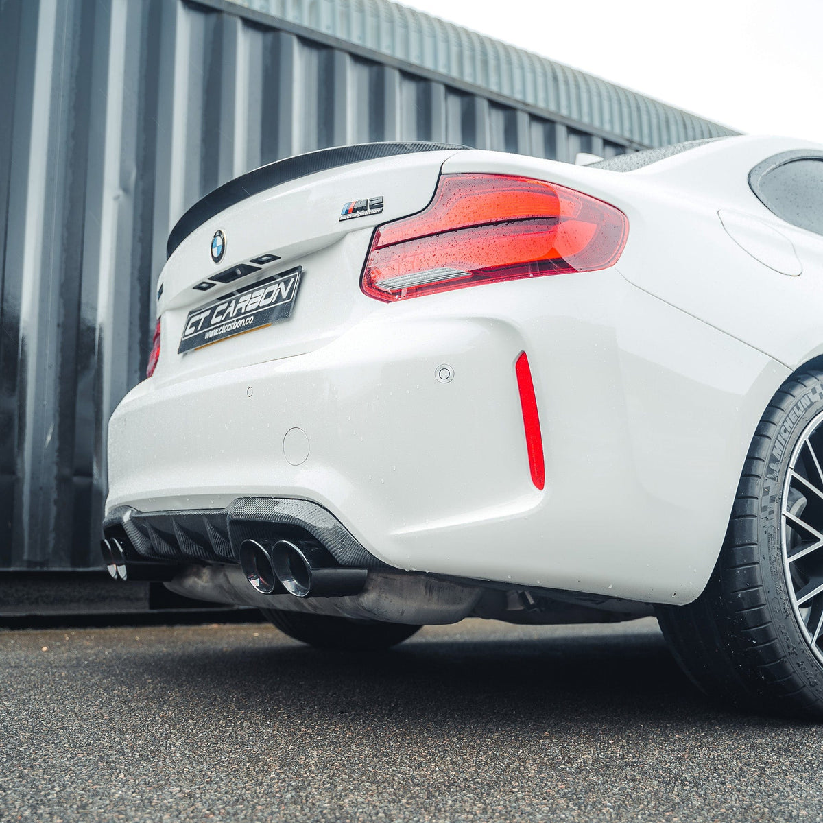 BMW M2/M2C F87/F22 2 Series Carbon Fibre Spoiler - V1 - view 3