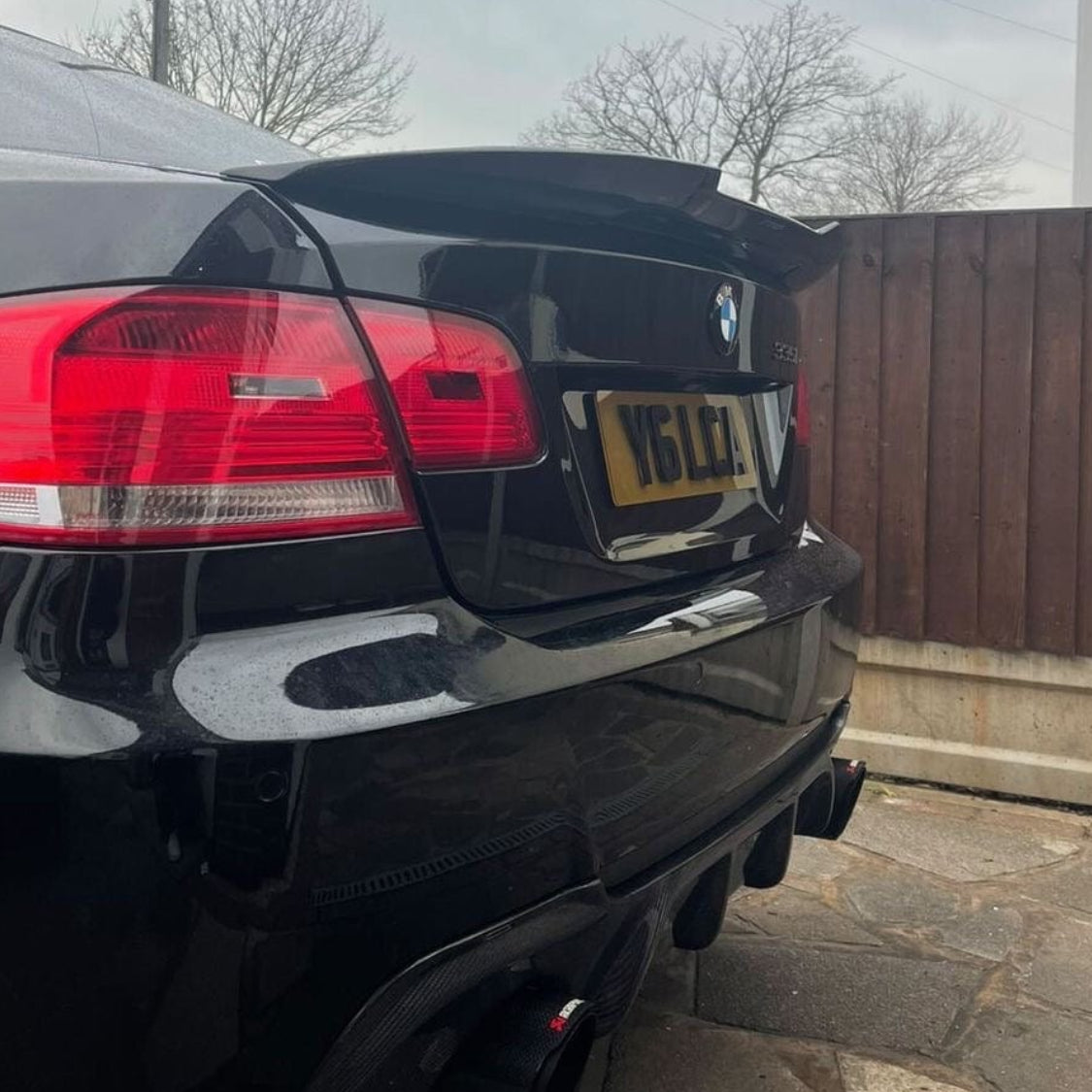 BMW M3 & 3 Series (E92) Carbon Fibre Spoiler - V2 - view 2