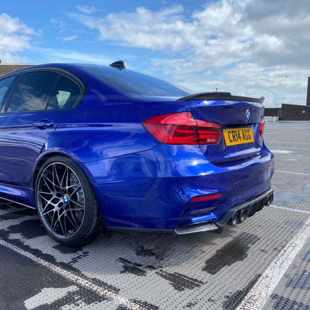 BMW M3 F80 & F30 3 Series Carbon Fibre Spoiler - V2 - view 3