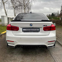 BMW M3 F80 & F30 3 Series Carbon Fibre Spoiler - V2 - view 4