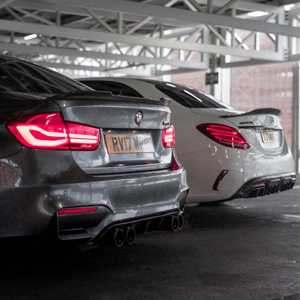 BMW M3 F80 & F30 3 Series Carbon Fibre Spoiler - V2 - view 5
