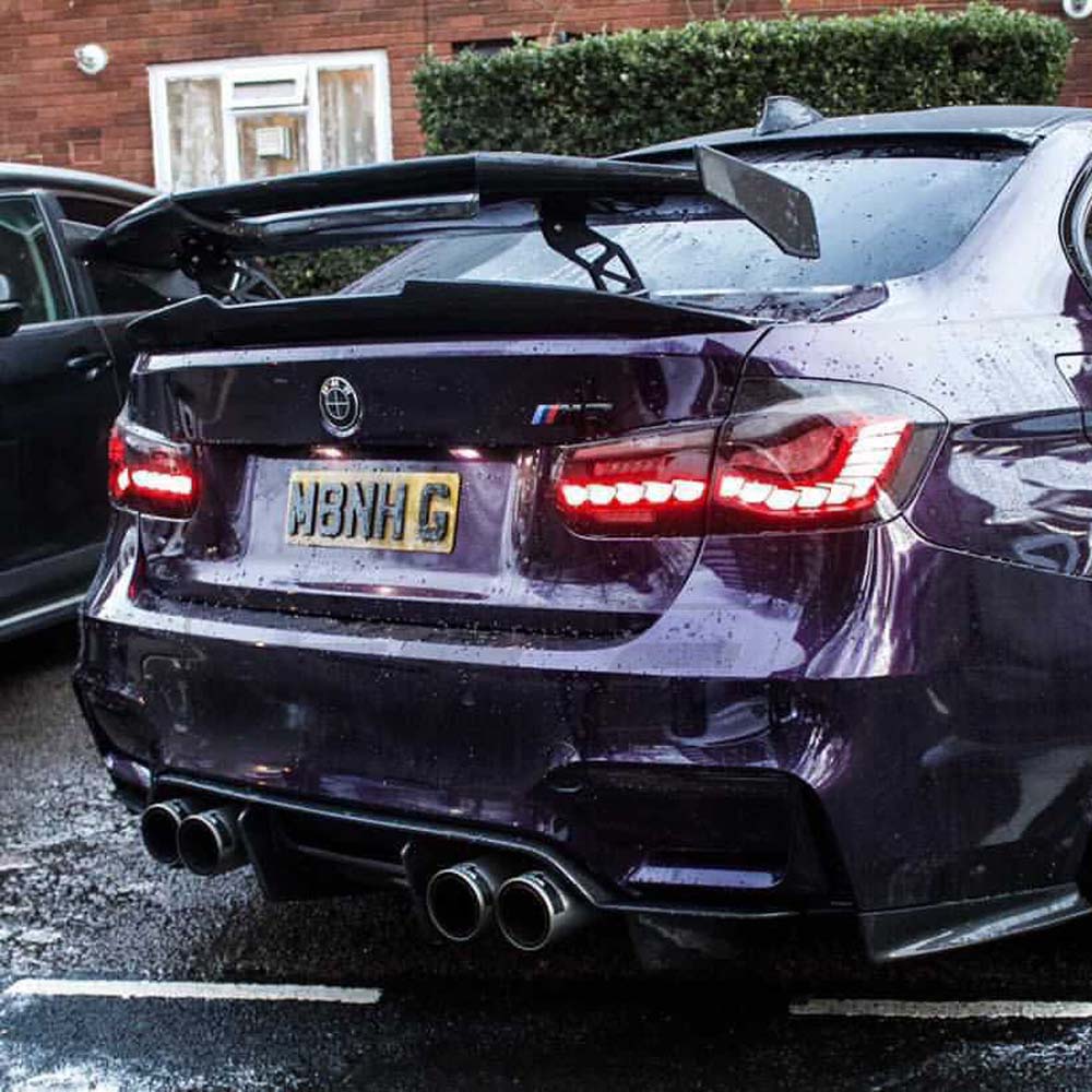 BMW M3 F80 & F30 3 Series Carbon Fibre Spoiler - V3 - view 4