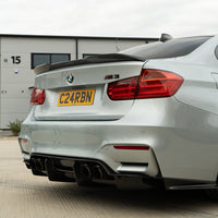 BMW M3 F80 & F30 3 Series Pre-preg Carbon Fibre Spoiler - V2 - view 3