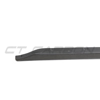 BMW M3 G80/G81 Carbon Fibre Side Skirt Extensions - V6 - view 3
