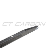 BMW M3 G80/G81 Carbon Fibre Side Skirt Extensions - V6 - view 5