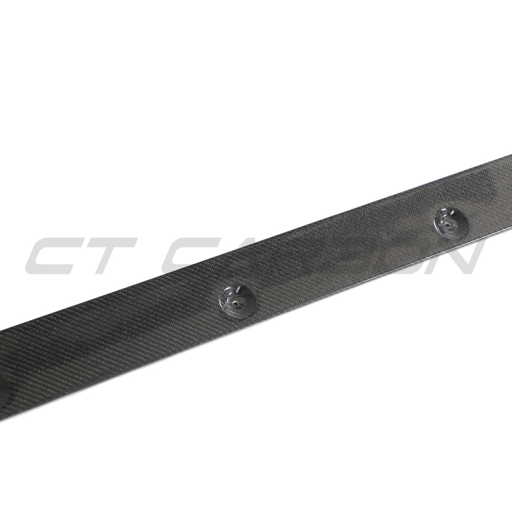 BMW M3 G80/G81 Carbon Fibre Side Skirt Extensions - V6 - view 6