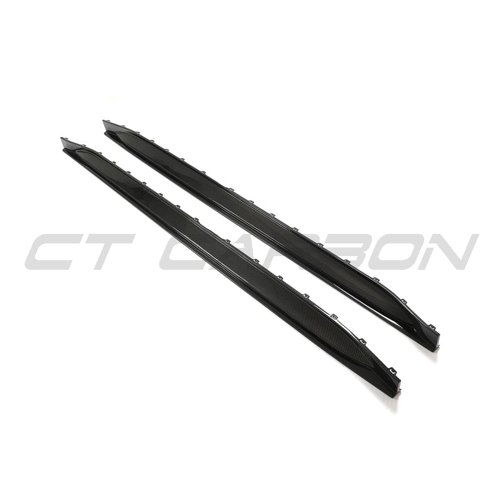 BMW M3 G80/G81 Carbon Fibre Side Skirt Replacement - V2 - CT Design - view 6