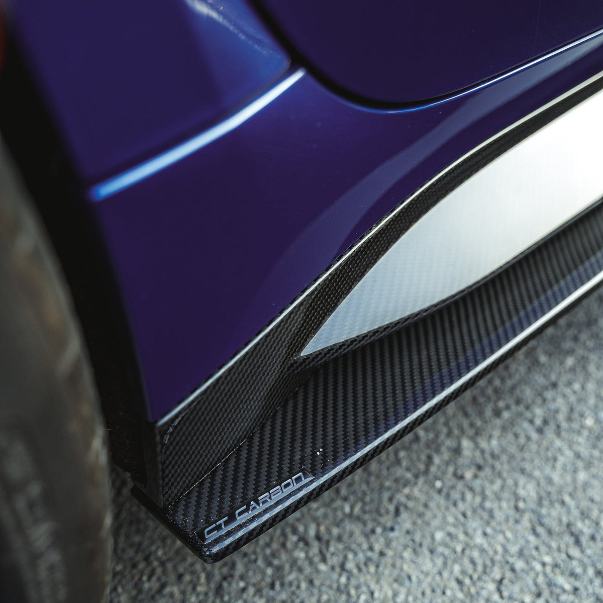 BMW M3 G80/G81 Carbon Fibre Side Skirt Replacement & Extension - CT Design - view 4