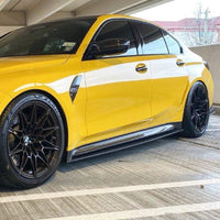 BMW M3 G80/G81 Carbon Fibre Side Skirt Replacement & Extension - CT Design - view 5
