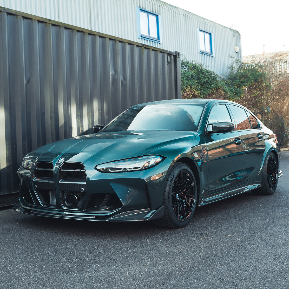 BMW M3 G80/G81 Carbon Fibre Side Skirt Replacement - V5 - view 2