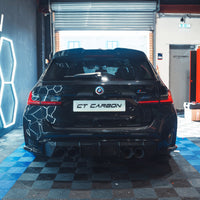 BMW M3 G81/G21 3 Series Carbon Fibre Spoiler - V1 - CT Design - view 5