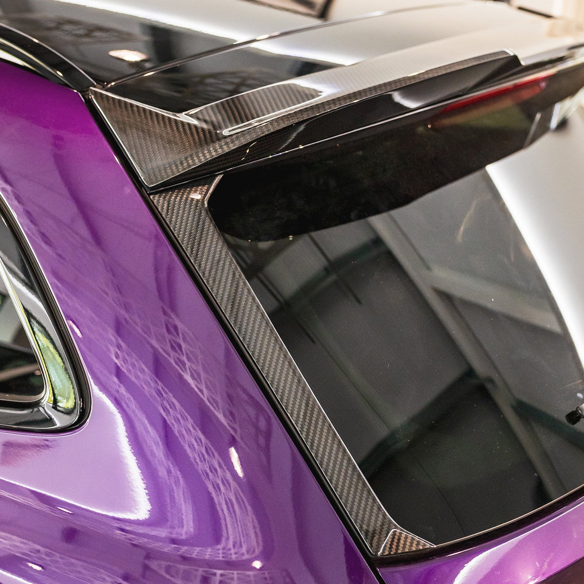 BMW M3 G81/G21 3 Series Carbon Fibre Spoiler - V1 - CT Design - view 7