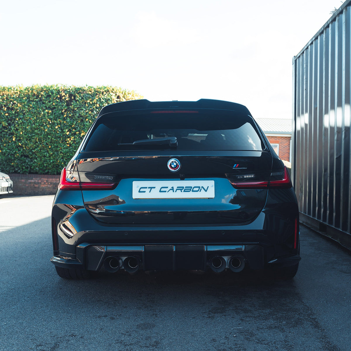 BMW M3 G81/G21 3 Series Carbon Fibre Spoiler - V2 - CT Design - view 2