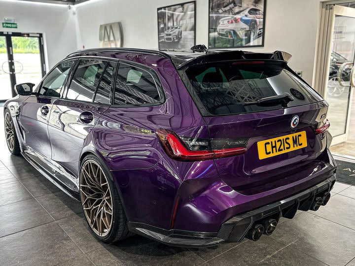 BMW M3 & M4 G80/G81/G82/G83 Carbon Fibre Diffuser Trim - view 2