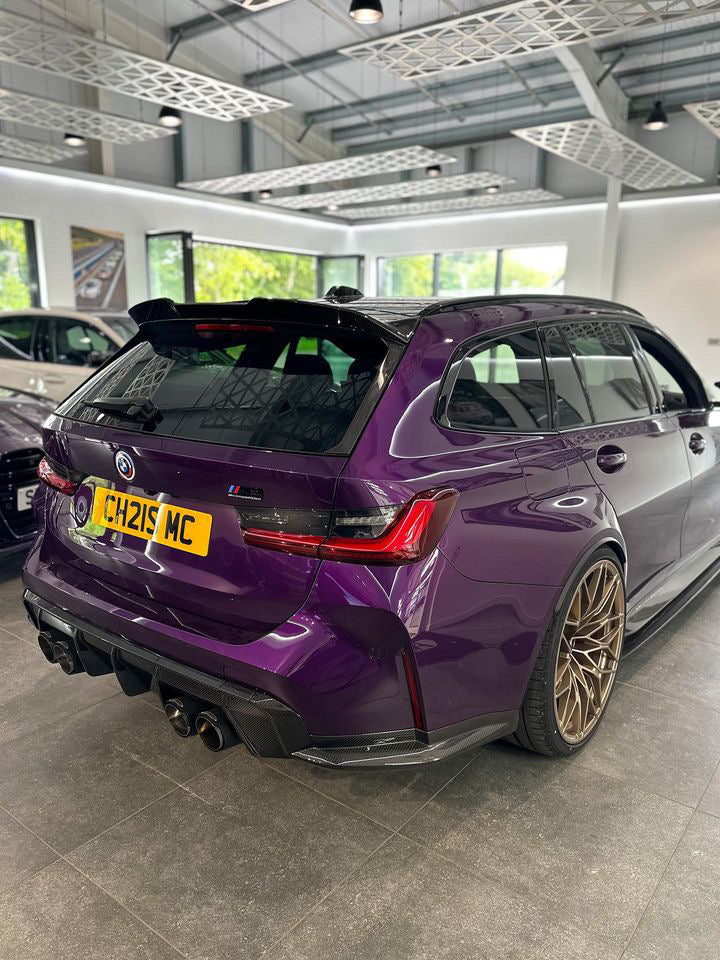 BMW M3 & M4 G80/G81/G82/G83 Carbon Fibre Diffuser Trim - view 3