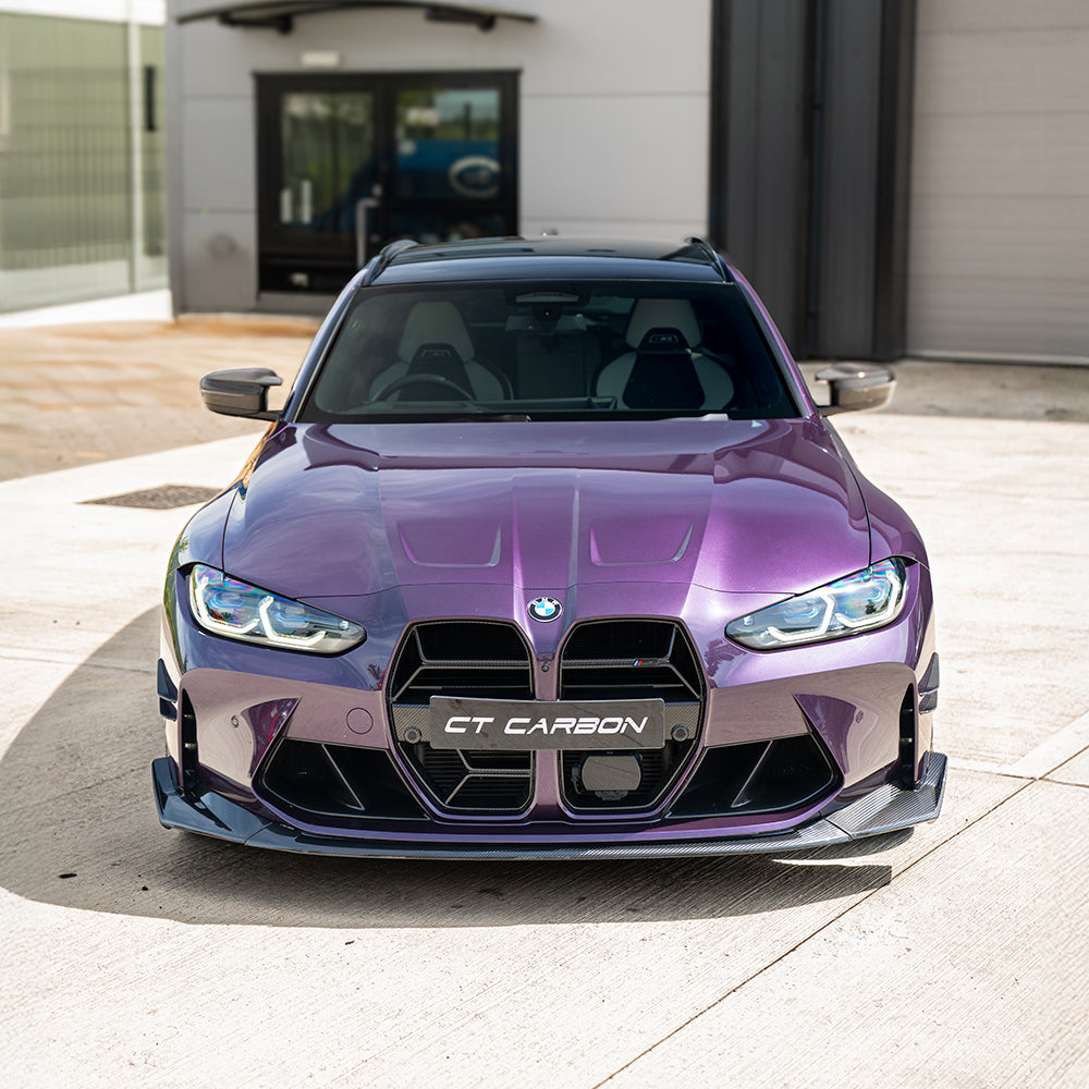 BMW M3 & M4 G80/G81/G82/G83 Carbon Fibre Splitter - V5 - view 2
