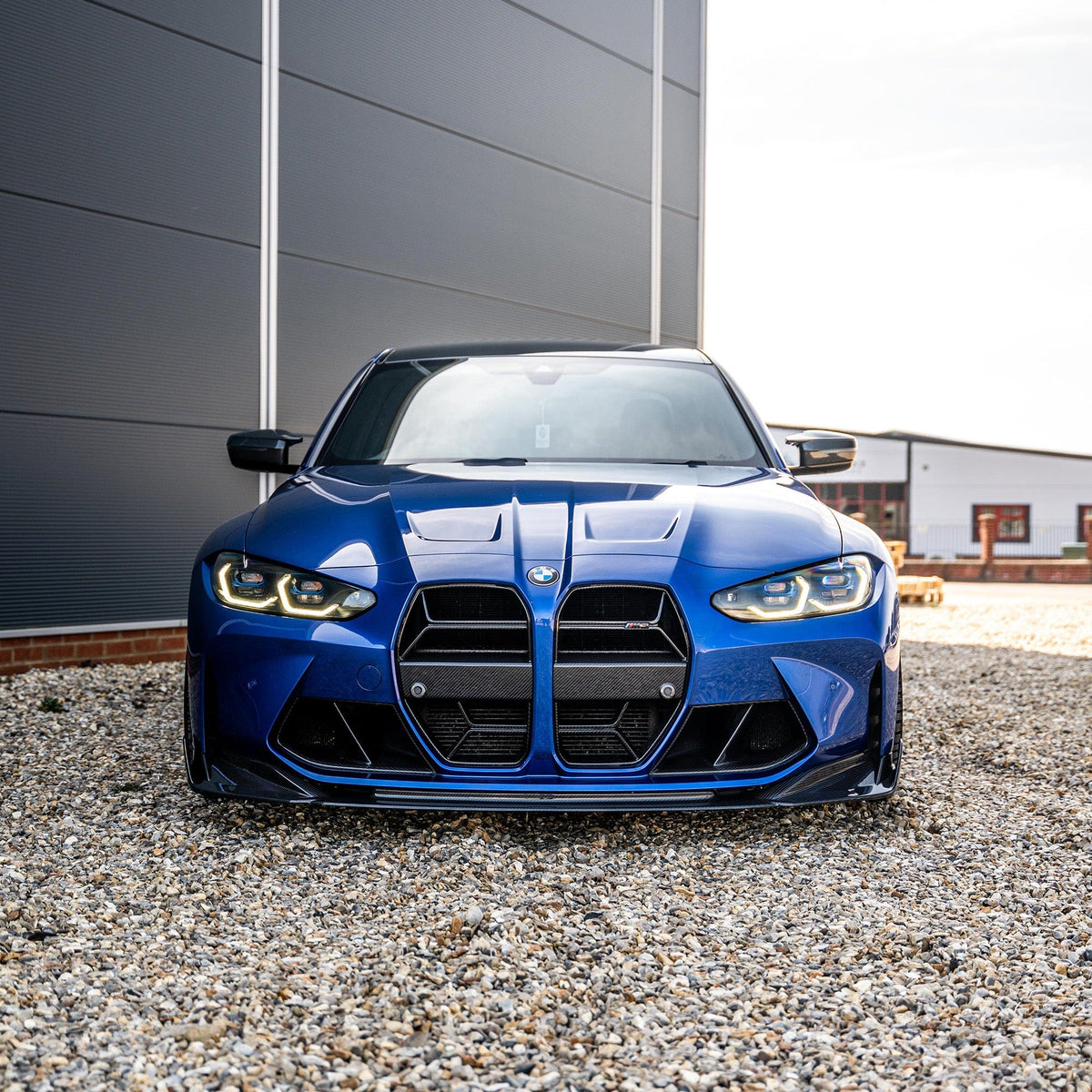 BMW M3 & M4 G80/G81/G82/G83 Carbon Fibre Splitter - V3 - view 3