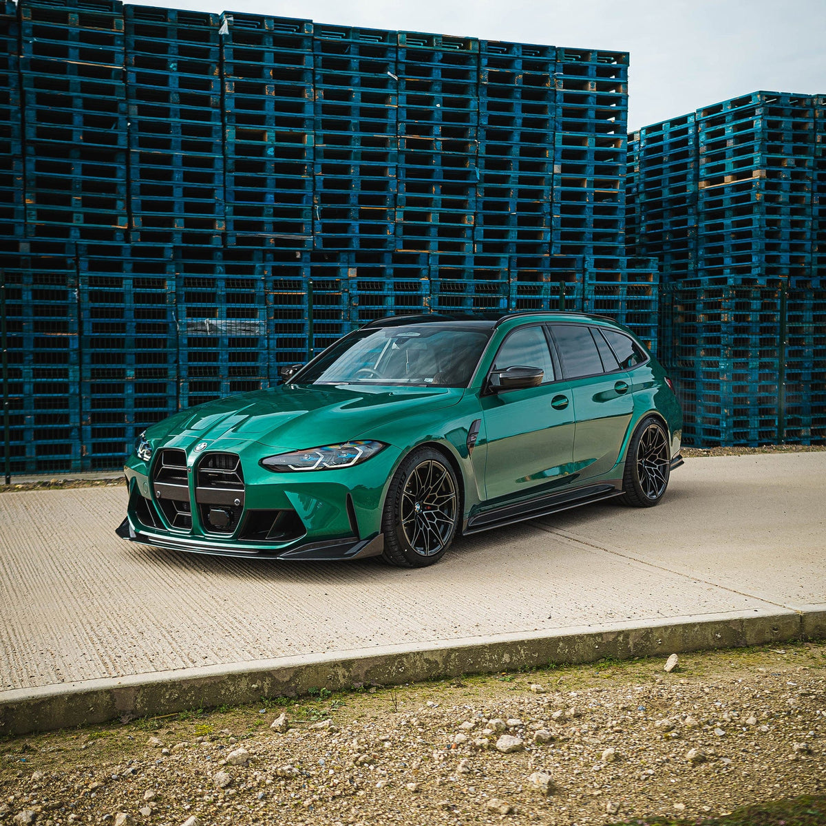 BMW M3 & M4 G80/G81/G82/G83 Carbon Fibre Splitter - V3 - view 4