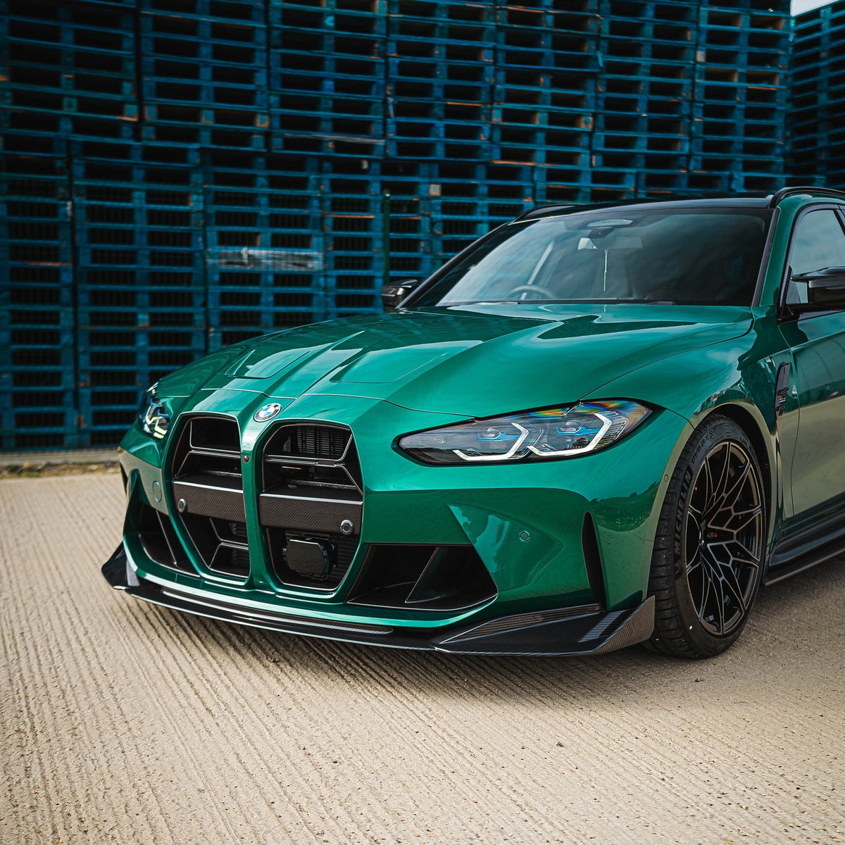 BMW M3 & M4 G80/G81/G82/G83 Carbon Fibre Splitter - V3 - view 5